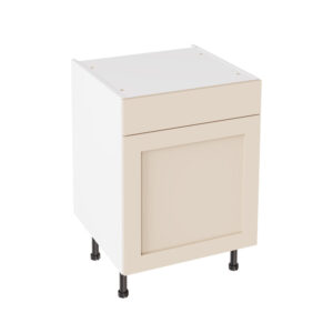 Shaker Matt Cashmere 600 Drawerline Base Kitchen Cabinet