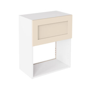 Shaker Matt Cashmere 600 Microwave Wall Kitchen Cabinet