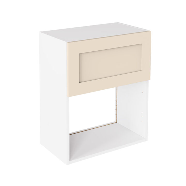 Shaker Matt Cashmere 600 Microwave Wall Kitchen Cabinet