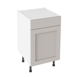Shaker Matt Light Grey 500 Drawerline Base Kitchen Cabinet