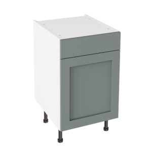 Shaker Matt Sage Green 500 Drawerline Base Kitchen Cabinet