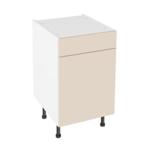 Slab Gloss Cashmere 500 Drawerline Base Kitchen Cabinet