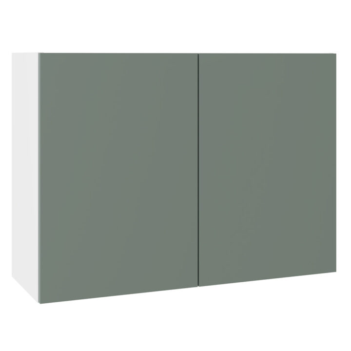 Slab Matt Agave Green 1000 Wall Kitchen Cabinet