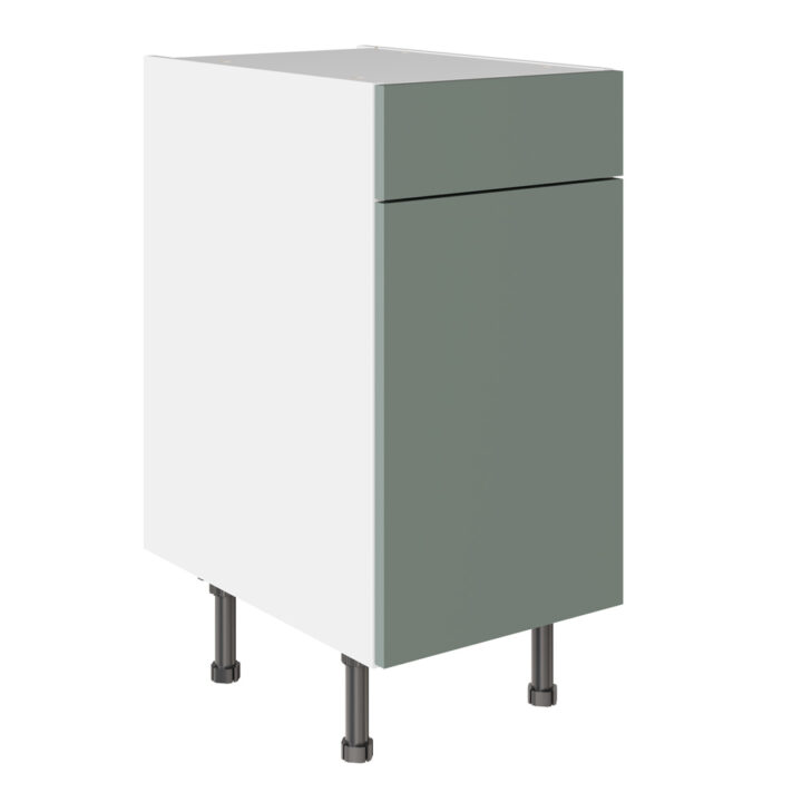 Slab Matt Agave Green 400 Drawerline Base Kitchen Cabinet