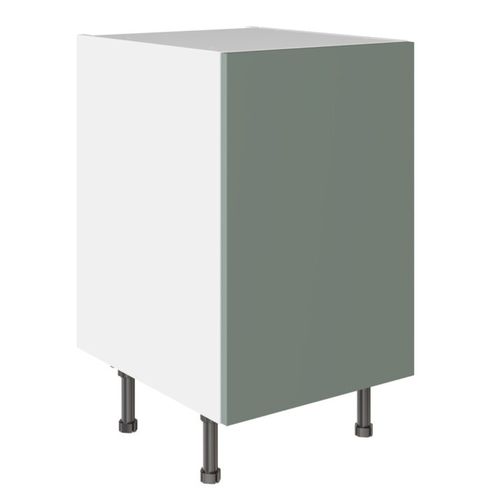 Slab Matt Agave Green 500 Base Kitchen Cabinet