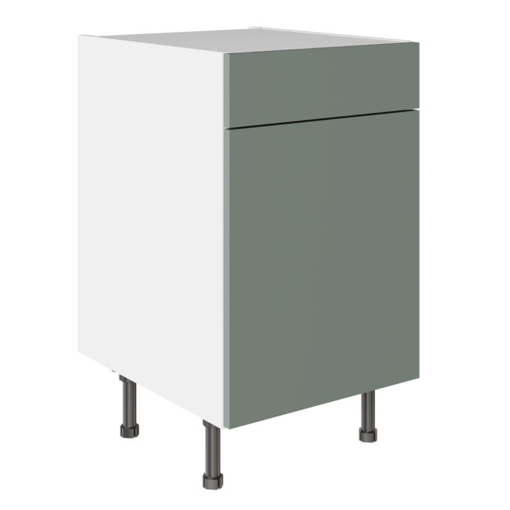 Slab Matt Agave Green 500 Drawerline Base Kitchen Cabinet