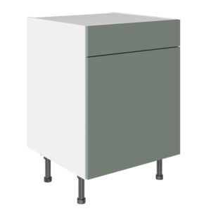 Slab Matt Agave Green 600 Drawerline Base Kitchen Cabinet