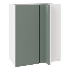 Slab Matt Agave Green 600 LH Blind Corner Wall Kitchen Cabinet