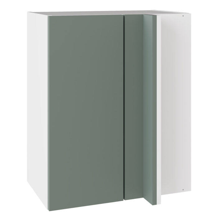 Slab Matt Agave Green 600 LH Blind Corner Wall Kitchen Cabinet