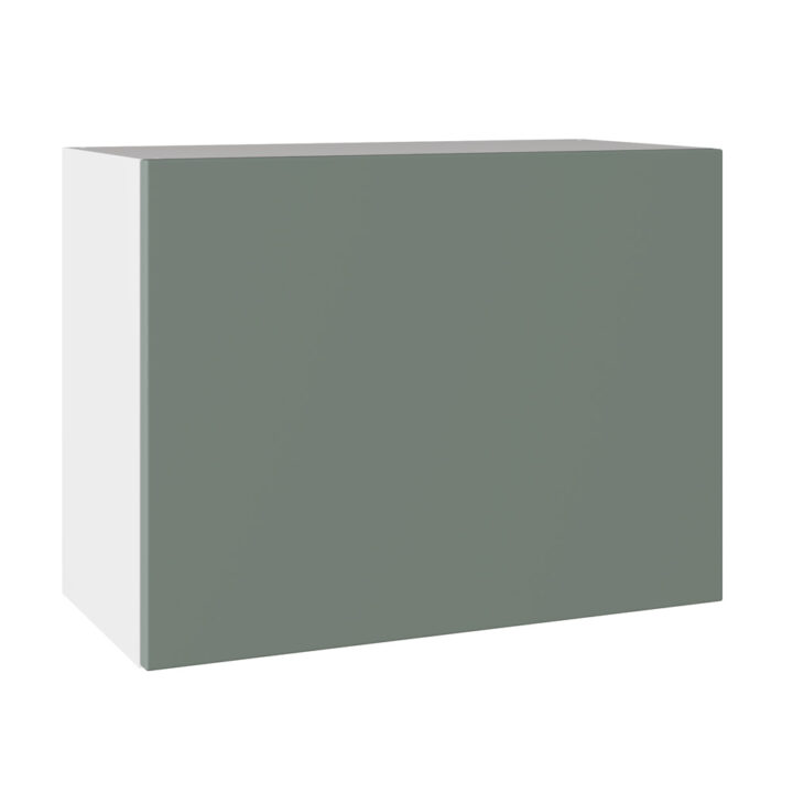 Slab Matt Agave Green 600 Single Extractor Wall Kitchen Cabinet