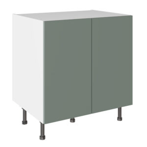 Slab Matt Agave Green 800 Base Kitchen Cabinet