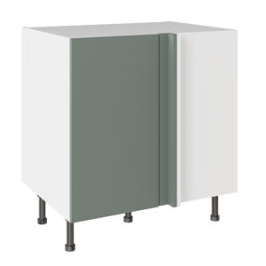 Slab Matt Agave Green 800 Blind Corner Base Kitchen Cabinet