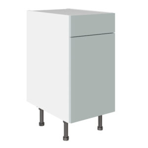 Slab Matt Aquamarine 400 Drawerline Base Kitchen Cabinet