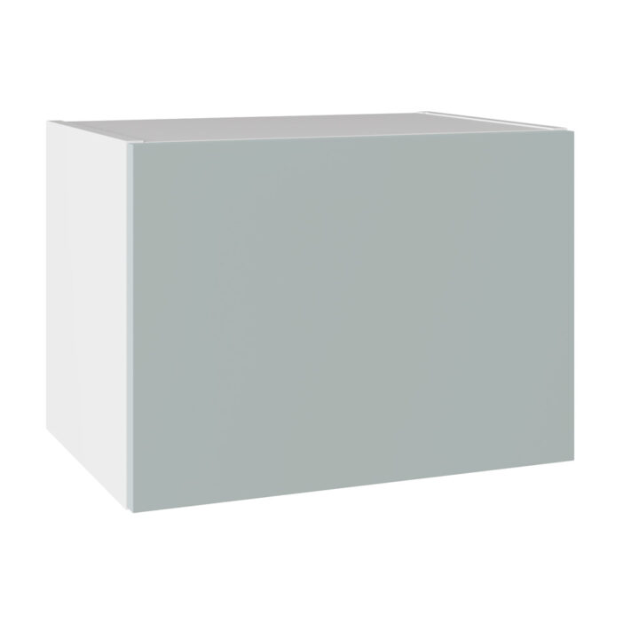 Slab Matt Aquamarine 500 Bridging Wall Kitchen Cabinet