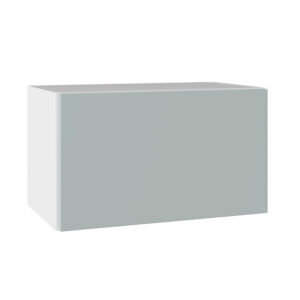 Slab Matt Aquamarine 500 Short Bridging Wall Kitchen Cabinet