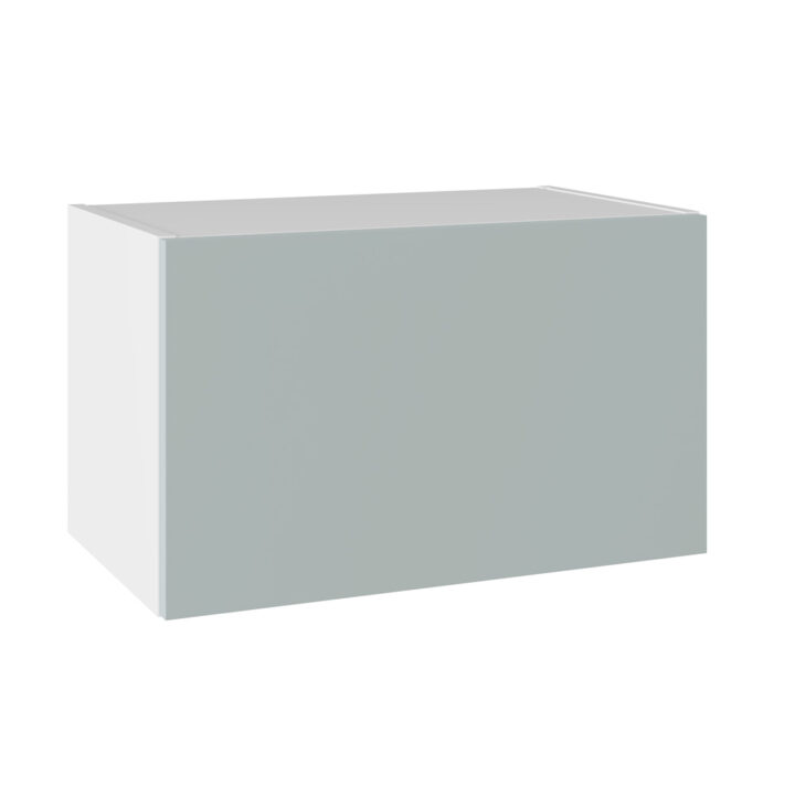 Slab Matt Aquamarine 600 Bridging Wall Kitchen Cabinet