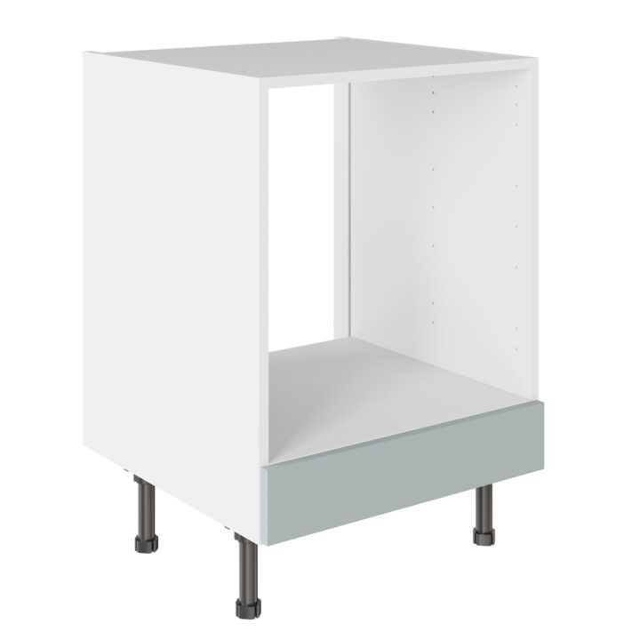 Slab Matt Aquamarine 600 Oven Base Kitchen Cabinet