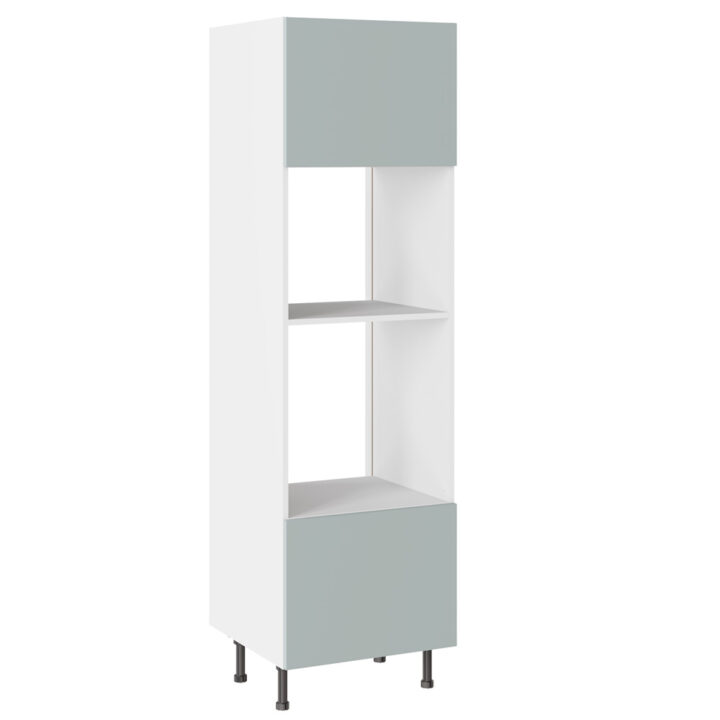 Slab Matt Aquamarine 600 Oven and Microwave Housing