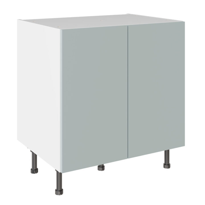 Slab Matt Aquamarine 800 Base Kitchen Cabinet