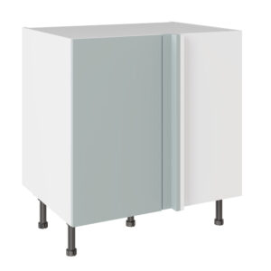 Slab Matt Aquamarine 800 Blind Corner Base Kitchen Cabinet