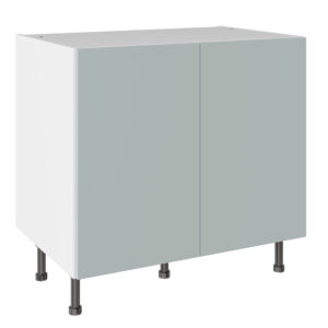 Slab Matt Aquamarine 900 Base Kitchen Cabinet