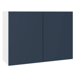 Slab Matt Blue 1000 Wall Kitchen Cabinet
