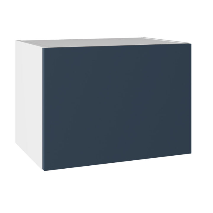 Slab Matt Blue 500 Bridging Wall Kitchen Cabinet