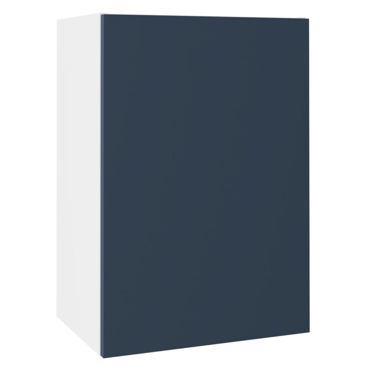 Slab Matt Blue 500 Wall Kitchen Cabinet