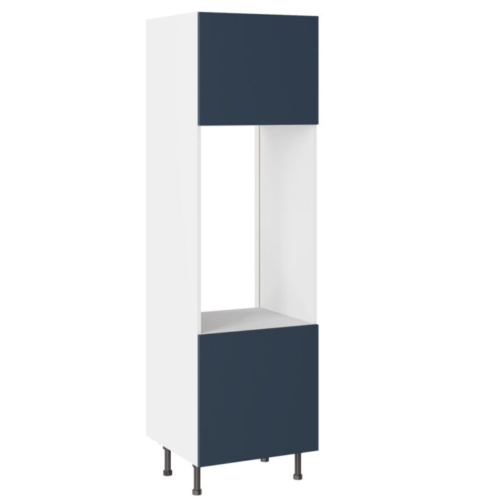 Slab Matt Blue 600 Double Oven Housing