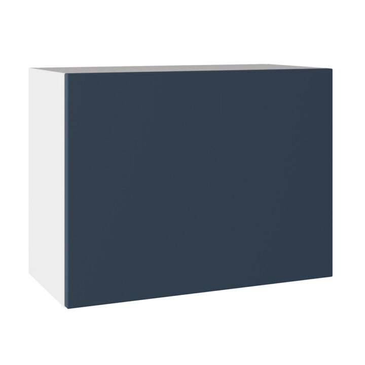 Slab Matt Blue 600 Single Extractor Wall Kitchen Cabinet