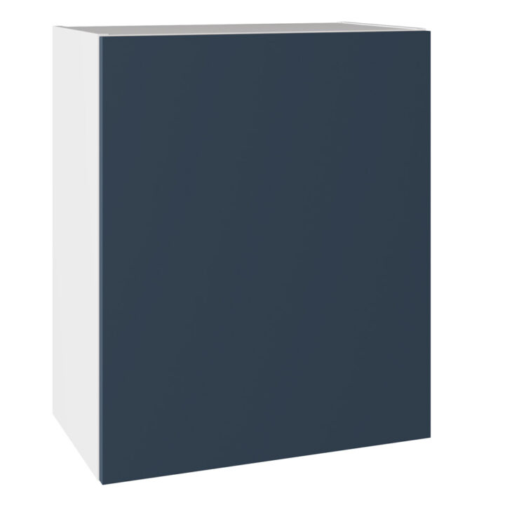 Slab Matt Blue 600 Wall Kitchen Cabinet