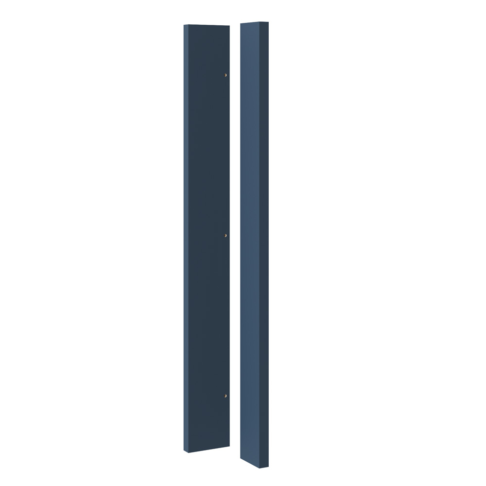Slab Matt Blue Corner Post | Kitchen Kit