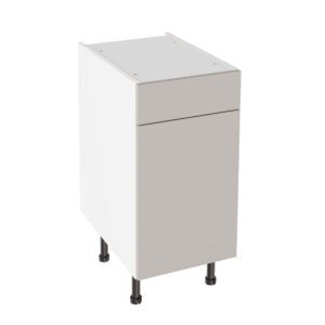 Slab Matt Light Grey 400 Drawerline Base Kitchen Cabinet