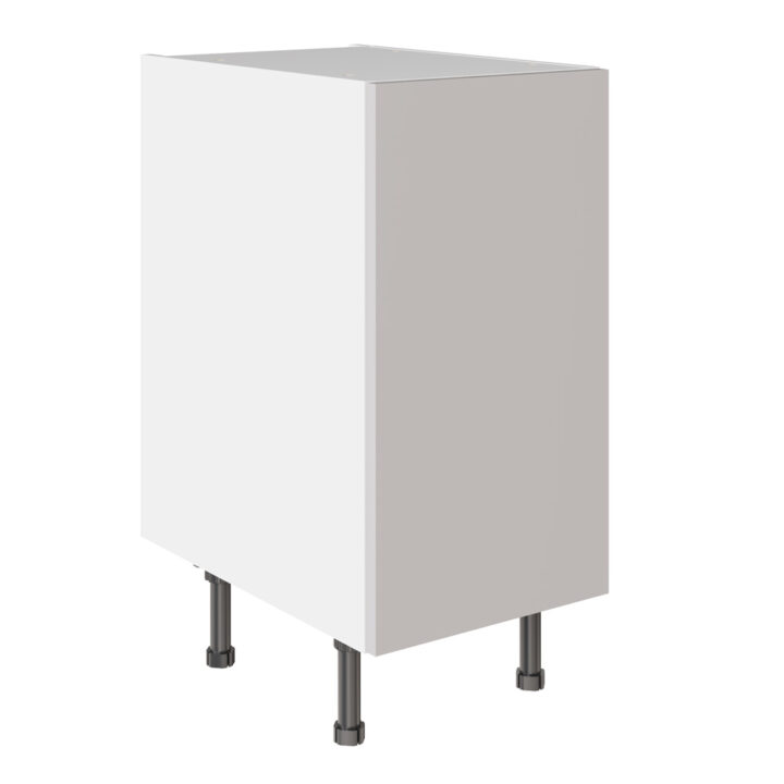 Slab Standard Light Grey 400 Base Kitchen Cabinet