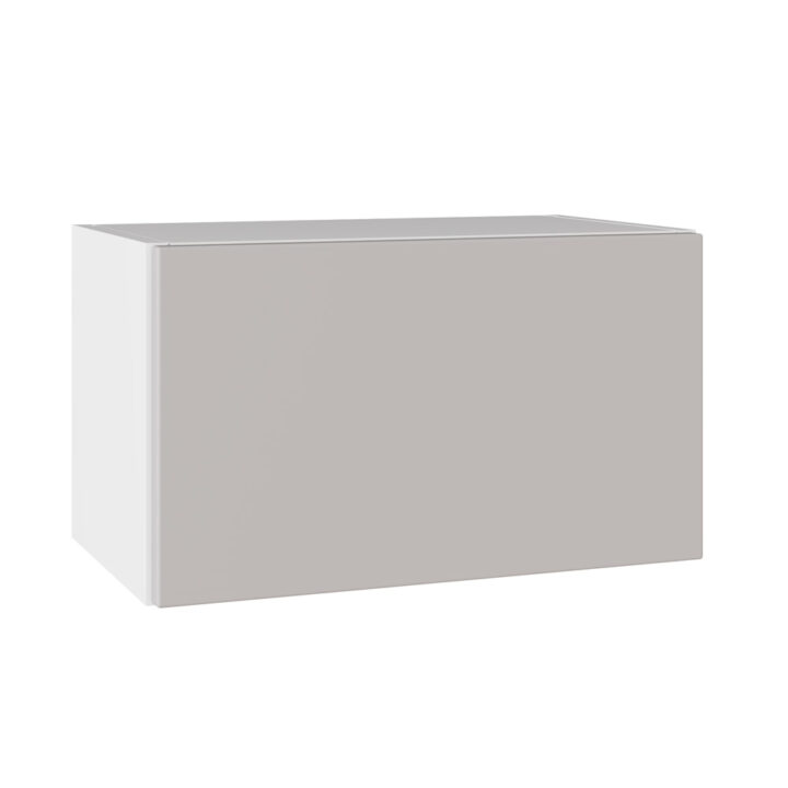 Slab Standard Light Grey 500 Short Bridging Wall Kitchen Cabinet