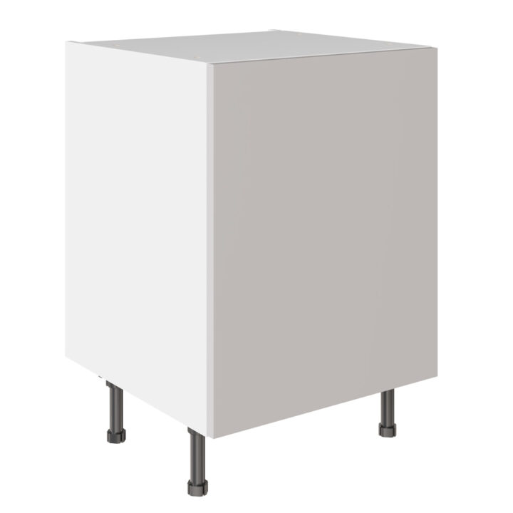 Slab Standard Light Grey 600 Base Kitchen Cabinet