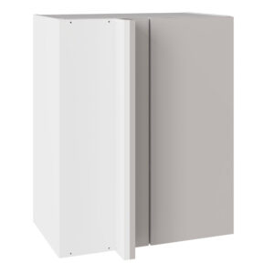 Slab Standard Light Grey 600 RH Blind Corner Wall Kitchen Cabinet