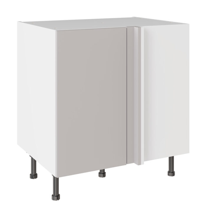 Slab Standard Light Grey 800 Blind Corner Base Kitchen Cabinet