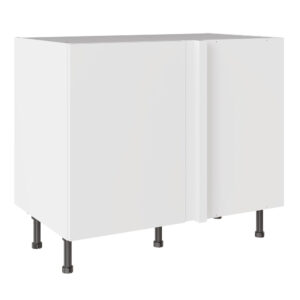 Slab Standard Snow White 1000 Blind Corner Base Kitchen Cabinet