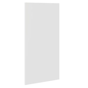 Slab Standard Snow White 350 Wall End Panel