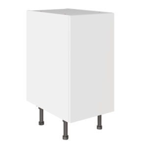 Slab Standard Snow White 400 Base Kitchen Cabinet