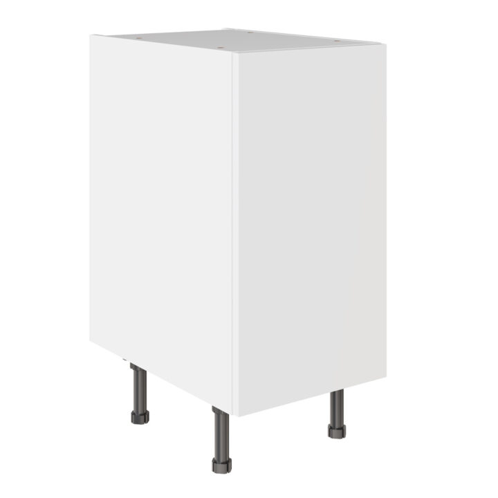 Slab Standard Snow White 400 Base Kitchen Cabinet