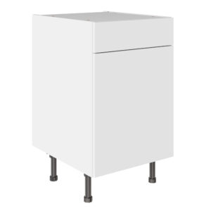 Slab Standard Snow White 500 Drawerline Base Kitchen Cabinet