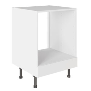 Slab Standard Snow White 600 Oven Base Kitchen Cabinet