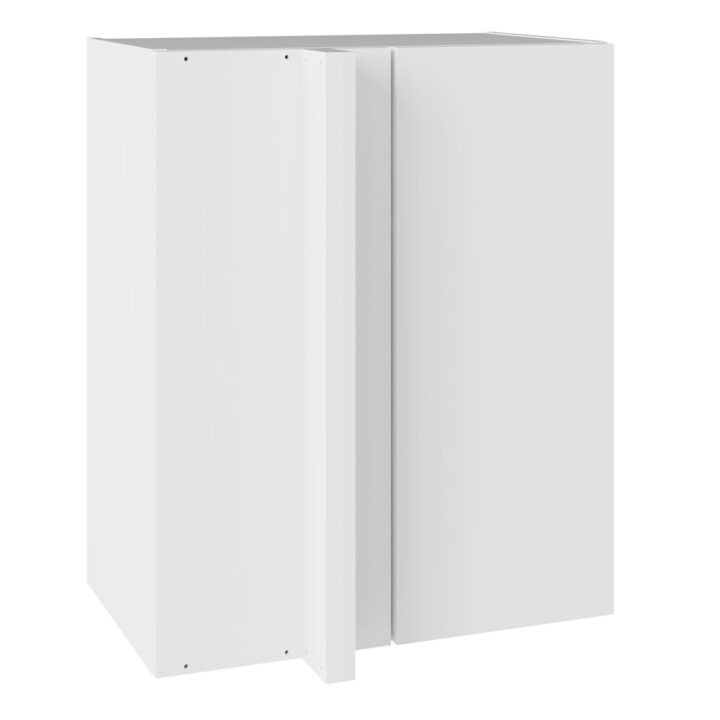 Slab Standard Snow White 600 RH Blind Corner Wall Kitchen Cabinet