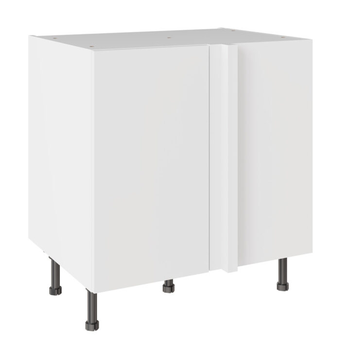 Slab Standard Snow White 800 Blind Corner Base Kitchen Cabinet