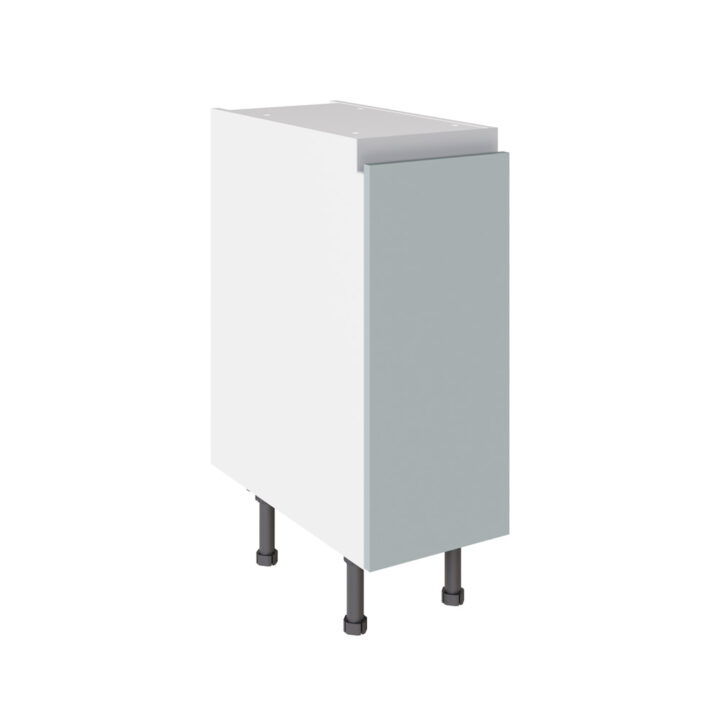 True Handleless Matt Aquamarine 300 Base Kitchen Cabinet