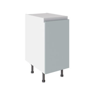 True Handleless Matt Aquamarine 400 Base Kitchen Cabinet