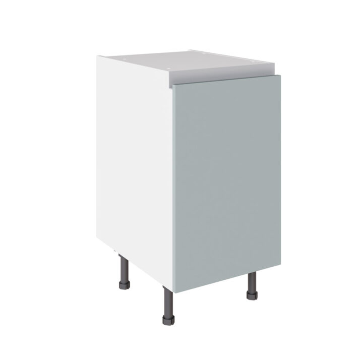 True Handleless Matt Aquamarine 450 Base Kitchen Cabinet