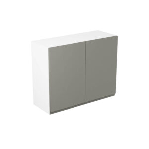 J Pull Gloss Dust Grey 900 Wall Kitchen Cabinet